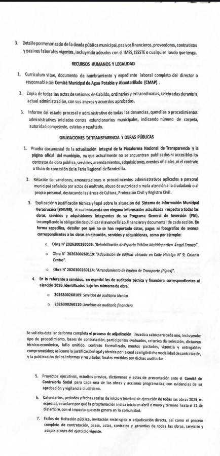 Colonos de Banderilla exigen solución a crisis de agua; reúnen 300 firmas para pedir cuentas al Ayuntamiento
