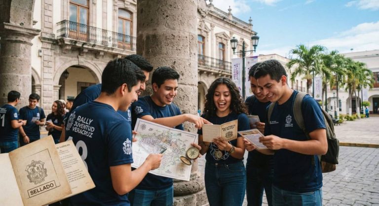 Reto académico para universitarios jarochos con Rally en Centro Histórico de Veracruz